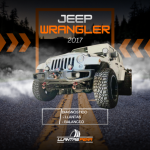Llantas MT Jeep Wrangler Guadalajara