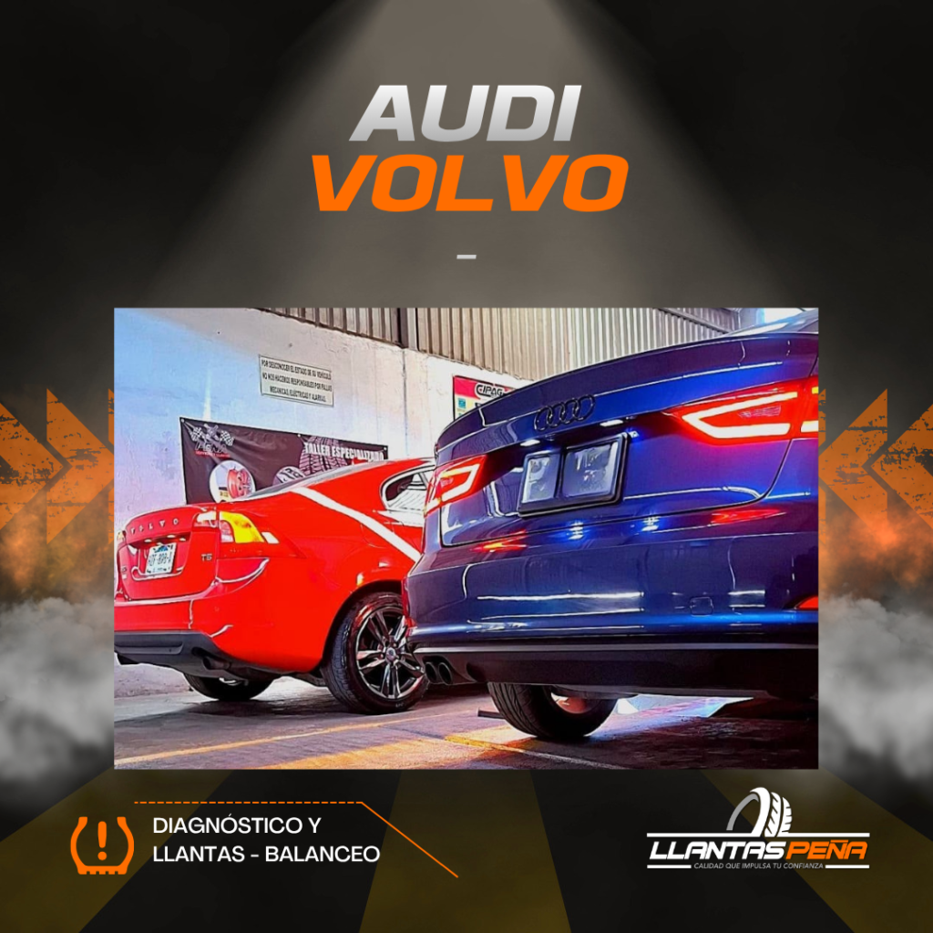 Servicio de llantas para Audi y Volvo en Guadalajara